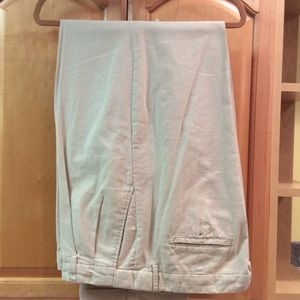 Men's linen dress pants 40x32 light beige